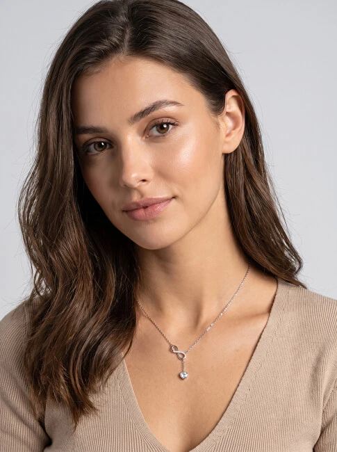 Brilio Silver Brilio Sidabrinis Charming sidabrinis pakabukas with zircons NCL123W