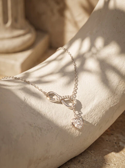 Brilio Silver Brilio Sidabrinis Charming sidabrinis pakabukas with zircons NCL123W
