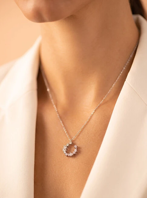 Brilio Silver Brilio Sidabrinis Charming sidabrinis pakabukas with zircons NCL79W
