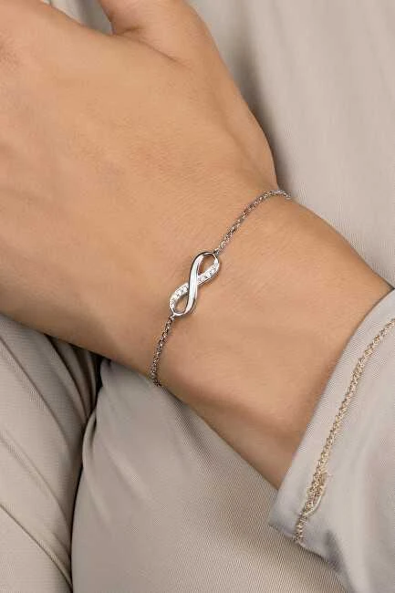 Brilio Silver Brilio sidabrinė apyrankė „Infinity BRC119W“