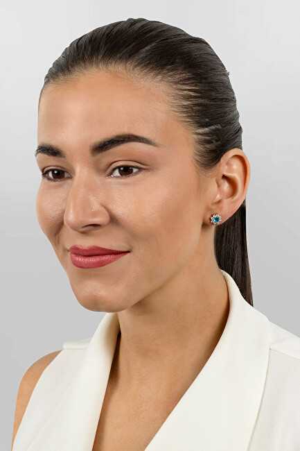 Brilio Silver Brilio Sidabrinis Matching sidabrinis earrings with zircons Flowers EA577WAQ