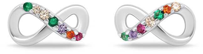Brilio Silver Matching sidabrinis earrings Infinity EA902WRBW