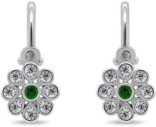 Brilio Silver Brilio Sidabrinis Delicate girl´s sidabrinis earrings Flowers EA190WG