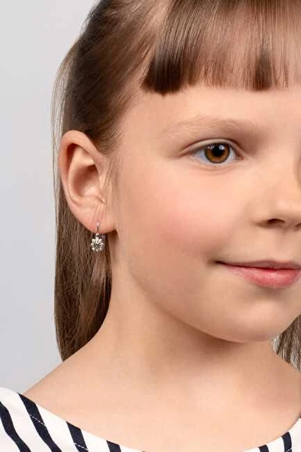 Brilio Silver Brilio Sidabrinis Delicate girl´s sidabrinis earrings Flowers EA190WG