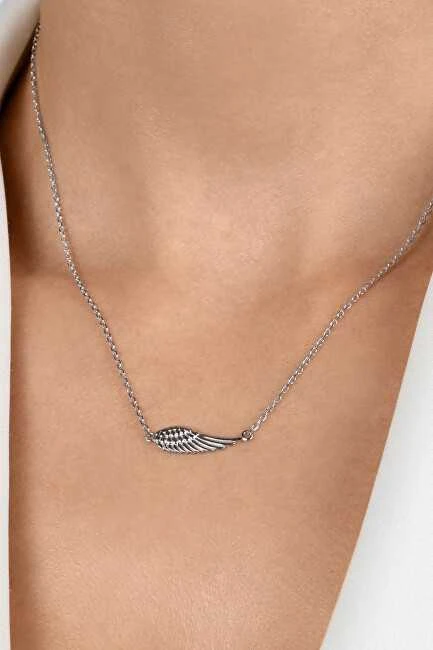 Brilio Silver Delicate sidabrinis pakabukas Angel wing NCL214W