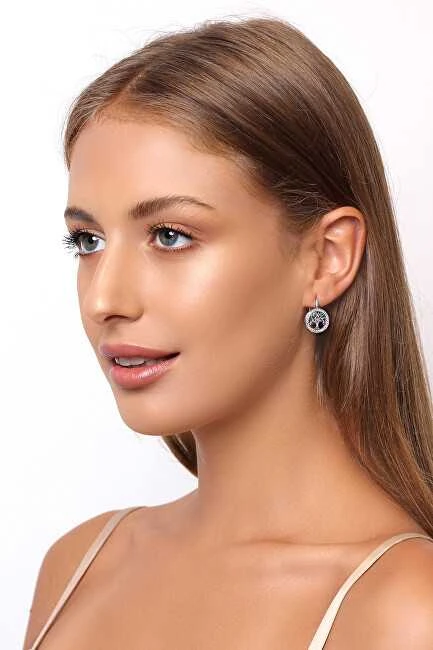 Brilio Silver Brilio Sidabrinis Designer sidabrinis earrings medžio of life EA70WRBW