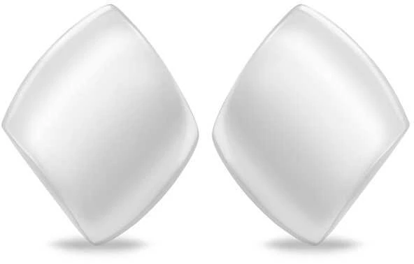 Brilio Silver Elegantiški minimalistiniai sidabriniai auskarai EA1218W