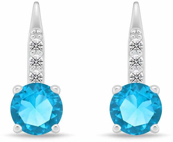 Brilio Silver Brilio Sidabrinis Elegant sidabrinis jewelry set with zircons SET274WAQ (pendant, earrings)