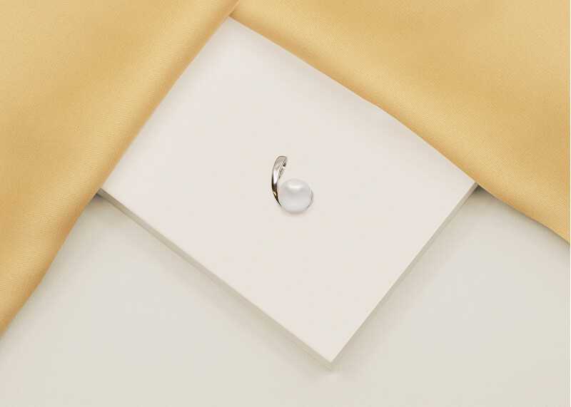 Brilio Silver Brilio Sidabrinis Elegant sidabrinis pendant with real pearl PT109W
