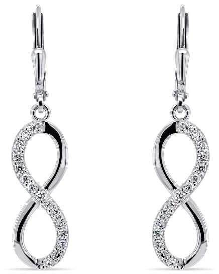 Brilio Silver Madingi sidabriniai Infinity EA272W auskarai