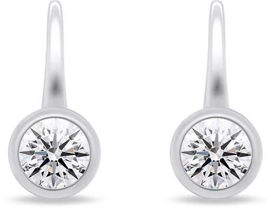 Brilio Silver Brilio Sidabrinis Delicate sidabrinis earrings with zircons EA129W