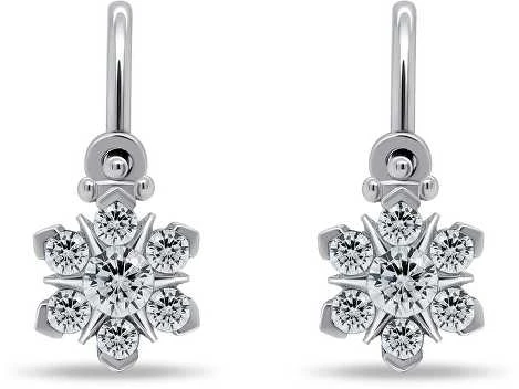 Brilio Silver Brilio Sidabrinis Girls Dazzling Sidabrinis Auskarai Gėlės EA188W