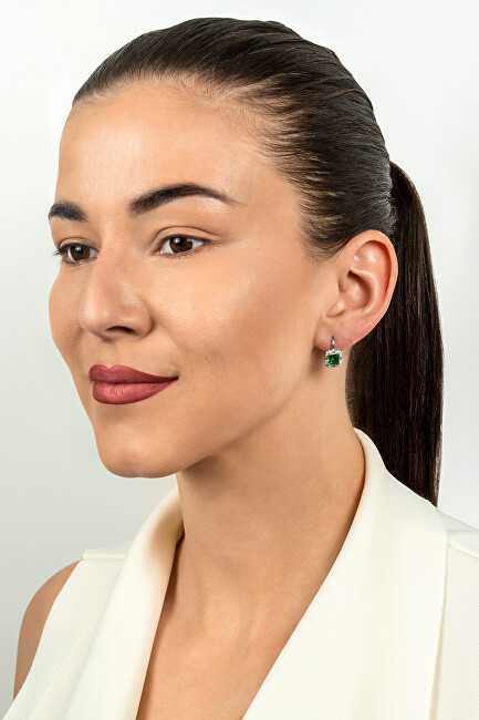 Brilio Silver Brilio Sidabrinis Beautiful sidabrinis earrings with zircons EA399WG