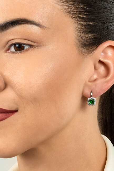 Brilio Silver Brilio Sidabrinis Beautiful sidabrinis earrings with zircons EA399WG