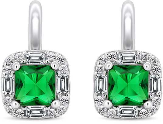 Brilio Silver Brilio Sidabrinis Beautiful sidabrinis earrings with zircons EA399WG