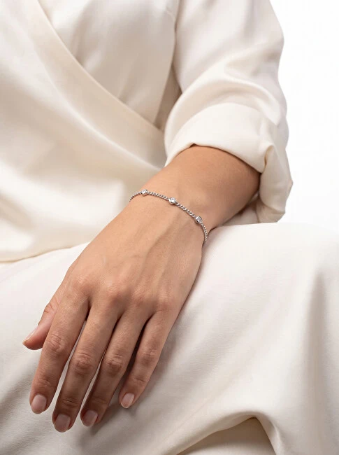 Brilio Silver Brilio Sidabrinis Matching sidabrinis bracelet with zircons BRC109W