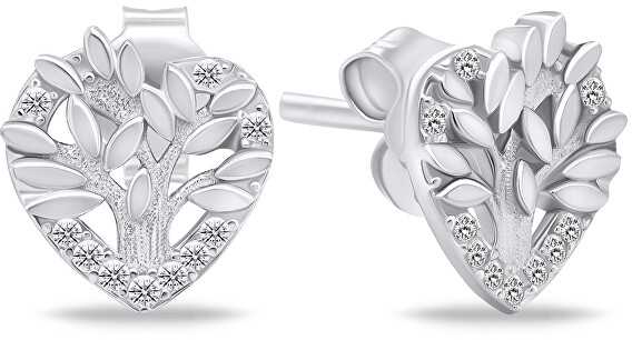 Brilio Silver Brilio Sidabrinis sidabrinis papuošalų rinkinys Tree of Life SET236W (pakabukas, auskarai)