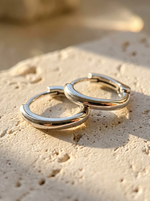 Brilio Silver Brilio Sidabrinis Minimalist sidabrinis earrings EA990W