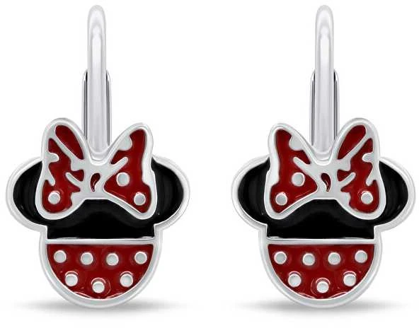 Brilio Silver Minnie Mouse sidabriniai kabantys auskarai EA1136W
