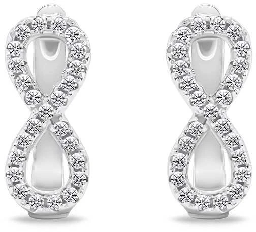 Brilio Silver Brilio Sidabrinis Modern sidabrinis auskarai Infinity EA658W