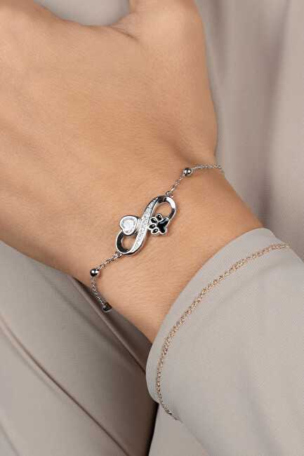 Brilio Silver Originali Infinity sidabrinė apyrankė BRC212W