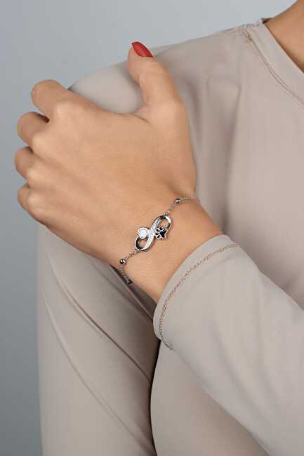 Brilio Silver Originali Infinity sidabrinė apyrankė BRC212W