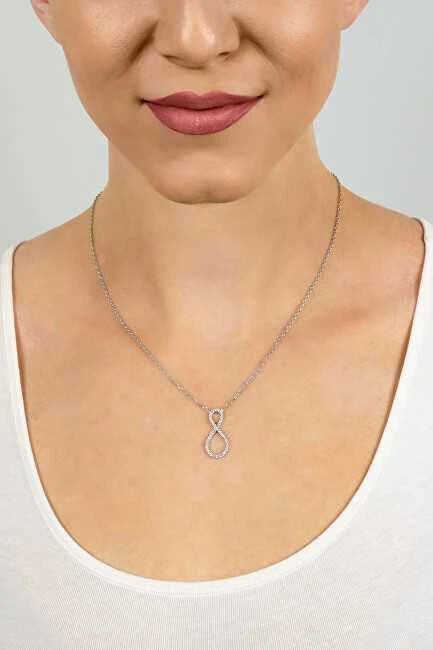 Brilio Silver Original sidabrinis pakabukas Infinity NCL38W