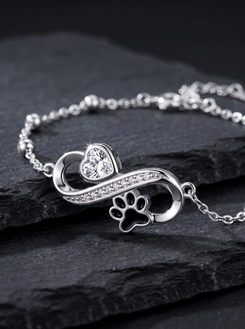 Brilio Silver Originali Infinity sidabrinė apyrankė BRC212W