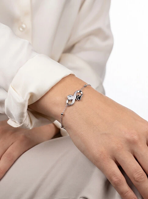 Brilio Silver Originali Infinity sidabrinė apyrankė BRC212W