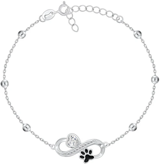 Brilio Silver Originali Infinity sidabrinė apyrankė BRC212W