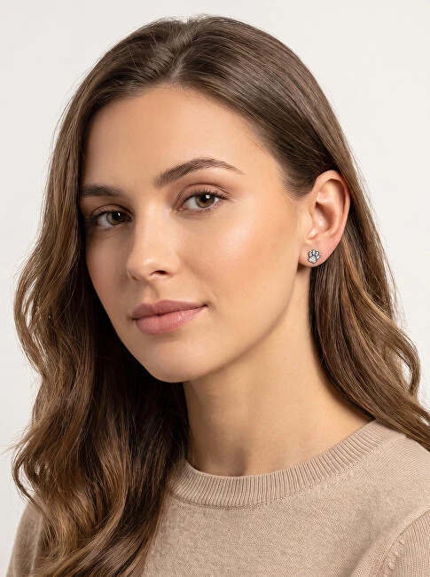 Brilio Silver Brilio Sidabrinis Playful sidabrinis Paws EA507W earrings