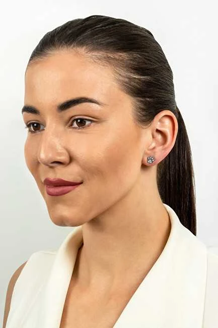 Brilio Silver Brilio Sidabrinis Playful sidabrinis Paws EA507W earrings