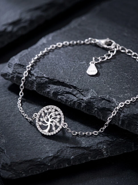 Brilio Silver Populiari sidabrinė apyrankė Tree of Life BRC55W