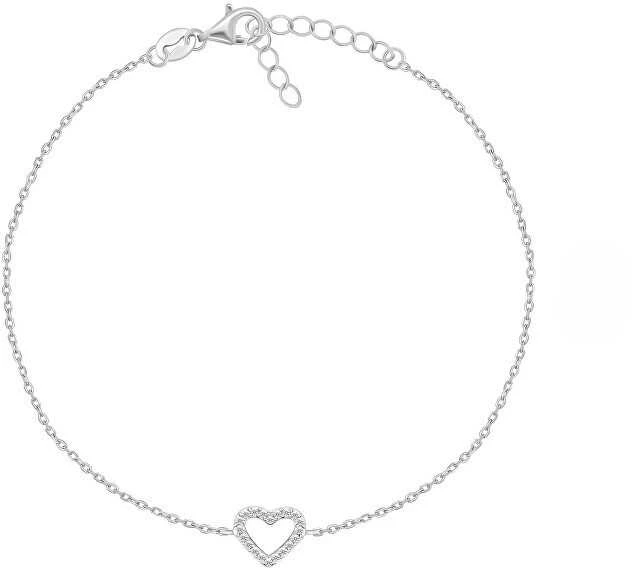 Brilio Silver Sidabrinė apyrankė Heart ANK112W
