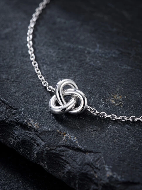 Brilio Silver Sidabrinė apyrankė moterims „Triquetra BRC186W“