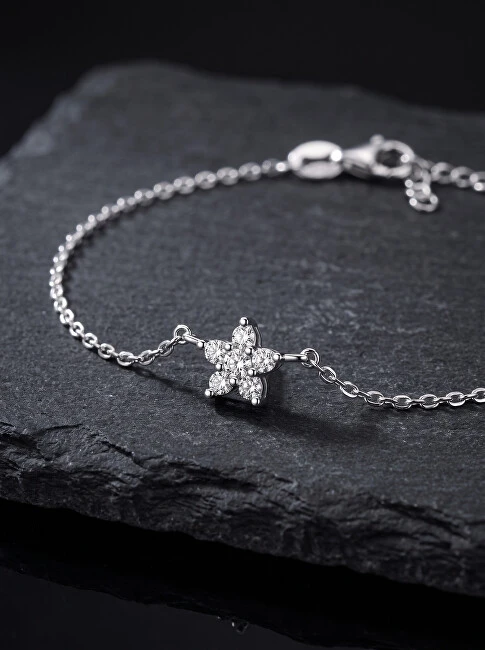 Brilio Silver Sidabrinė apyrankė moterims Sparkling Star BRC185W