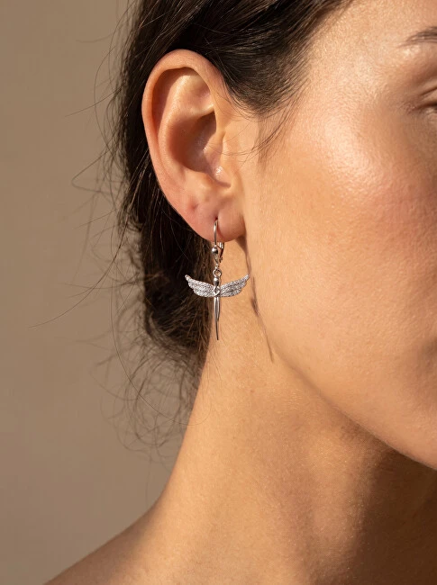 Brilio Silver Sidabrinis dangle earrings Angels EA947W
