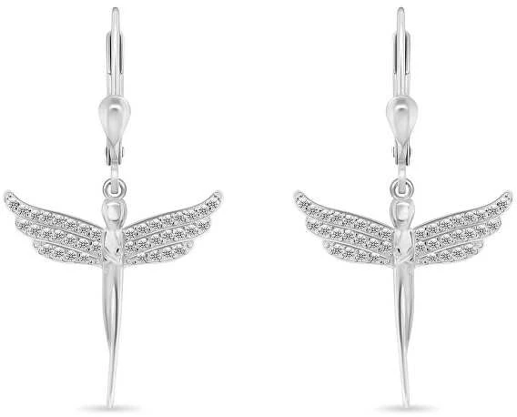 Brilio Silver Sidabriniai kabantys auskarai Angels EA947W