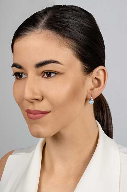 Brilio Silver Brilio Sidabrinis Sidabrinis earrings with mėlynas opals EA753WLB