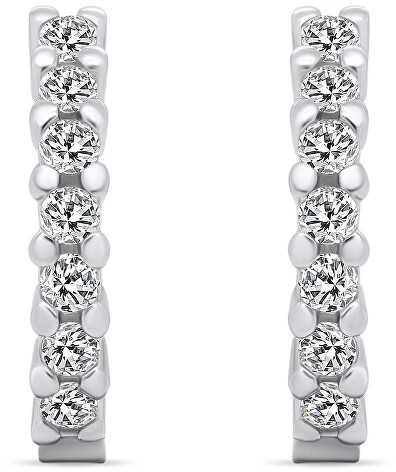 Brilio Silver Brilio Sidabrinis Sparkling auskarai su cirkoniais EA665W