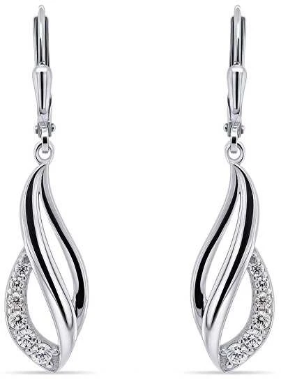 Brilio Silver Brilio Sidabrinis Sparkling sidabrinis auskarai su cirkoniais EA269W