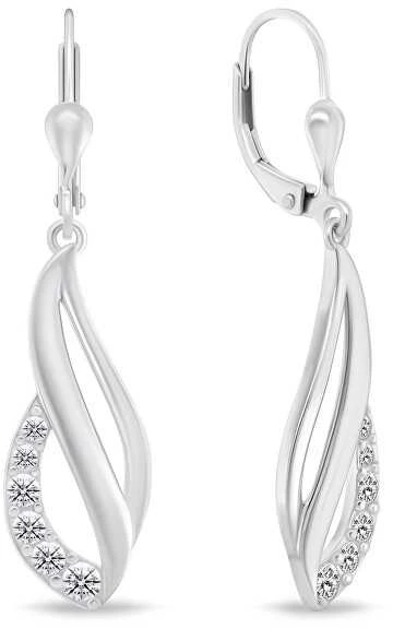 Brilio Silver Brilio Sidabrinis Sparkling sidabrinis auskarai su cirkoniais EA269W