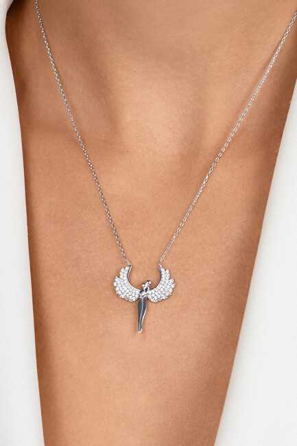 Brilio Silver Brilio Sidabrinis Sparkling sidabrinis pakabukas Angels with zircons NCL143W