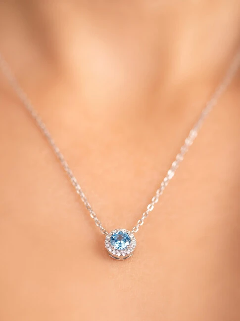 Brilio Silver Brilio Sidabrinis Sparkling sidabrinis pakabukas with zircons NCL136WAQ