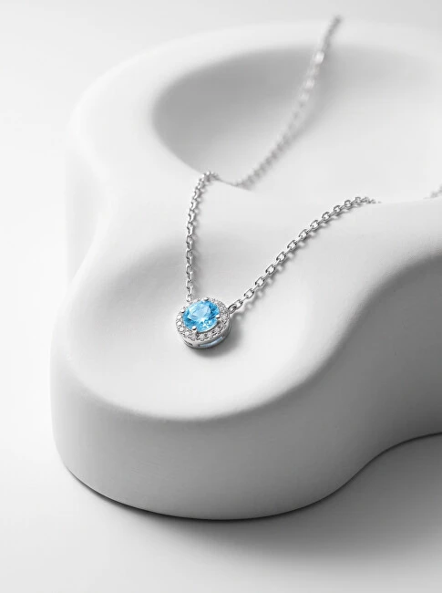 Brilio Silver Brilio Sidabrinis Sparkling sidabrinis pakabukas with zircons NCL136WAQ