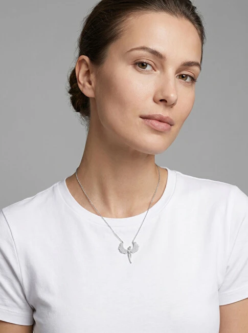 Brilio Silver Brilio Sidabrinis Sparkling sidabrinis pakabukas Angels with zircons NCL143W