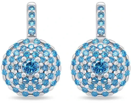 Brilio Silver Brilio Sidabrinis Stunning sidabrinis earrings with mėlynas zircons EA12WAQ