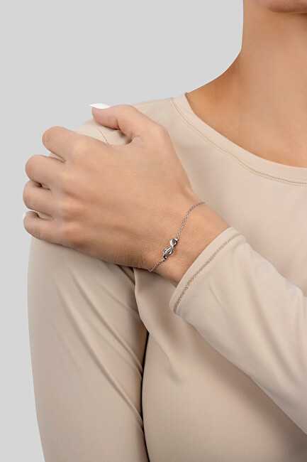 Brilio Silver Brilio Sidabrinis Stylish sidabrinis apyrankė Treble clef BRC38W