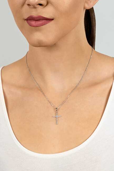 Brilio Silver Brilio Sidabrinis Timeless sidabrinis pakabukas Cross NCL50W
