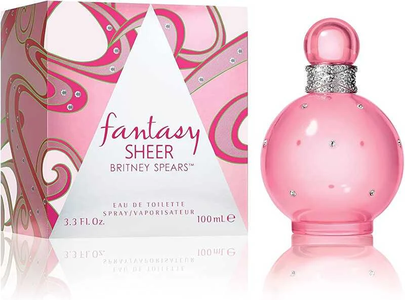 Britney Spears Fantasy Sheer EDT tualetinis vanduo moterims, 100 ml
